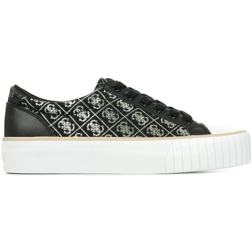 Schoenen Dames Sneakers Guess Nortin Zwart