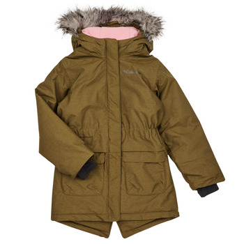 Textiel Meisjes Parka jassen Columbia Nordic Strider Kaki