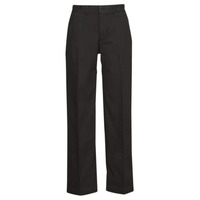 Textiel Dames 5 zakken broeken Levi's BAGGY TROUSER Zwart