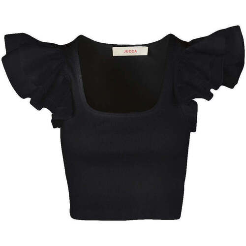 Textiel Dames Tops / Blousjes Jucca  Zwart