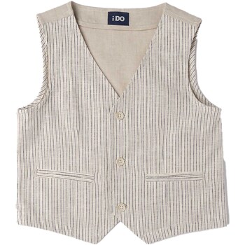 Textiel Jongens Jacks / Blazers Ido Gilet Non Imbottiti Beige