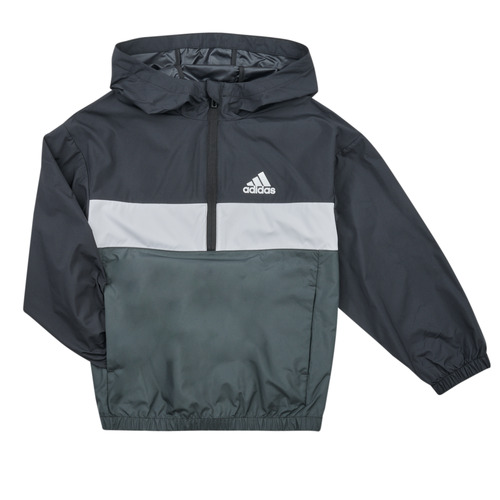 Textiel Kinderen Windjack Adidas Sportswear JK WV ANORAK Grijs