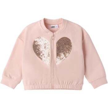 Textiel Meisjes Sweaters / Sweatshirts Ido 46325 Roze