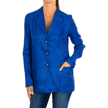 Textiel Dames Jasjes / Blazers Emporio Armani V2G12TV2007-724 Blauw