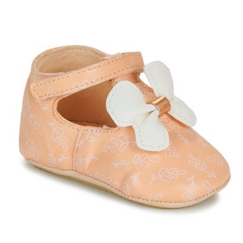 Schoenen Meisjes Sloffen Easy Peasy MY LILLYP PAPILLON VOLANT Oranje