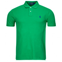 Textiel Heren Polo's korte mouwen Polo Ralph Lauren POLO AJUSTE SLIM FIT EN COTON BASIC MESH Groen