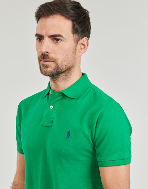 Polo Ralph Lauren POLO AJUSTE SLIM FIT EN COTON BASIC MESH Groen