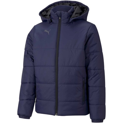 Textiel Kinderen Jacks / Blazers Puma Teamliga Padded Jacket Jr Blauw