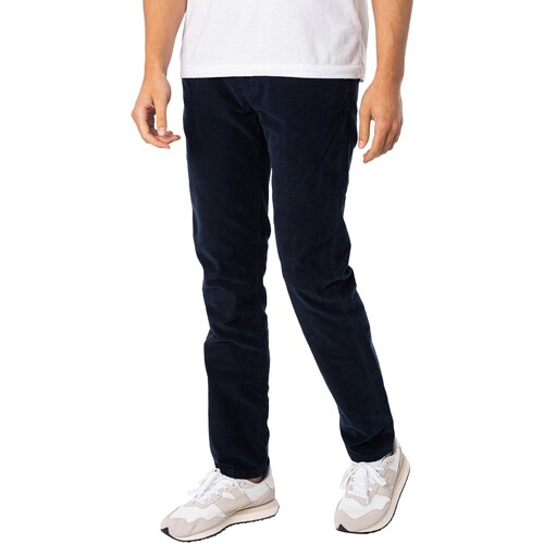 Textiel Heren Chino's Lois Sierra Thin Corduroy-broek Blauw