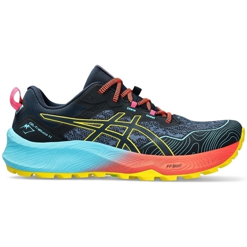 Schoenen Heren Allround Asics GEL TRABUCO 11 M Blauw