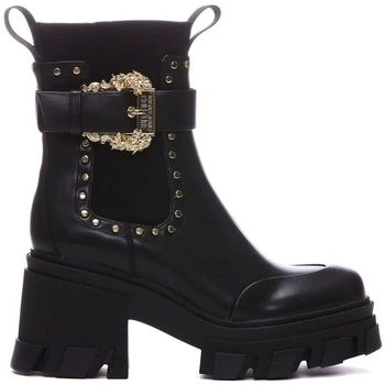 Schoenen Dames Enkellaarzen Versace 75VA3S84 Zwart