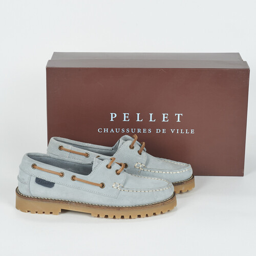 Schoenen Dames Bootschoenen Pellet OLIVIA Fluweel / Glaciaal