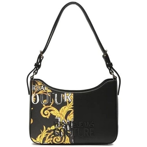 Tassen Dames Handtassen kort hengsel Versace Jeans Couture 74VA4BP5 Zwart