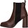 Schoenen Dames Enkellaarzen Albano 2603 Bruin