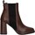 Schoenen Dames Enkellaarzen Albano 2603 Bruin