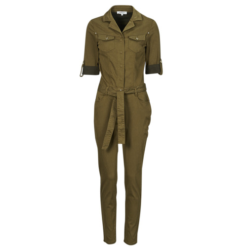 Textiel Dames Jumpsuites / Tuinbroeken Morgan PIMOUS Kaki