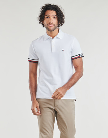 Tommy Hilfiger MONOTYPE FLAG CUFF SLIM FIT POLO