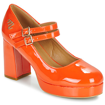 Schoenen Dames Ballerina's Moony Mood SELENA Oranje