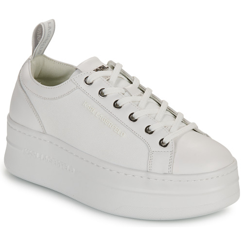 Schoenen Dames Lage sneakers Karl Lagerfeld KOBO III Lo Lace Wit