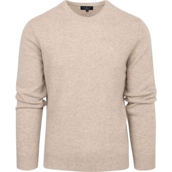 Textiel Heren Sweaters / Sweatshirts Hackett Pullover Wol Beige Beige