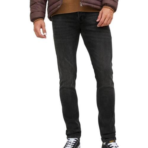 Textiel Heren Skinny jeans Jack & Jones  Zwart