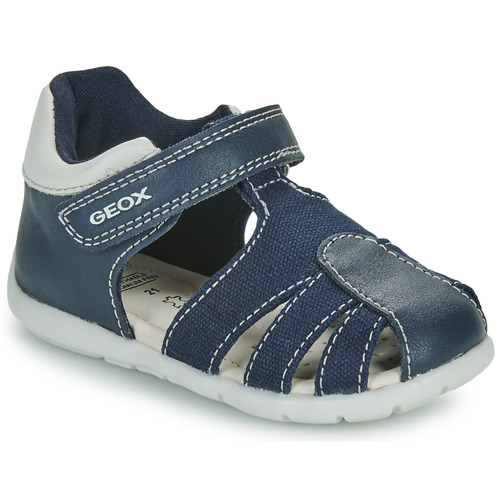 Schoenen Jongens Sandalen / Open schoenen Geox B ELTHAN BOY Marine