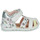 Schoenen Meisjes Sandalen / Open schoenen Geox B ELTHAN GIRL Wit / Roze / Geel