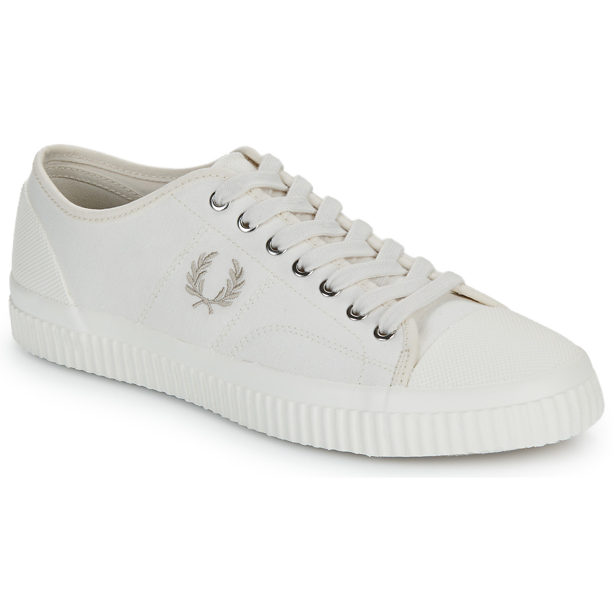 Schoenen Heren Lage sneakers Fred Perry B4365 Hughes Low Canvas Ecru