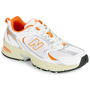 Schoenen Dames Lage sneakers New Balance 530 Wit / Oranje / Zilver