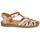 Schoenen Dames Sandalen / Open schoenen Pikolinos FORMENTERA W8Q Goud / Beige