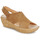 Schoenen Dames Sandalen / Open schoenen Think KATE Camel