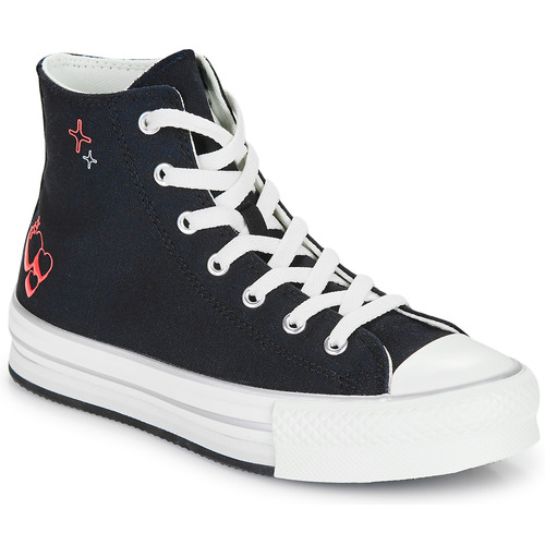 Schoenen Meisjes Hoge sneakers Converse CHUCK TAYLOR ALL STAR EVA LIFT Zwart