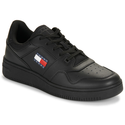 Schoenen Heren Lage sneakers Tommy Jeans TJM RETRO BASKET ESS Zwart