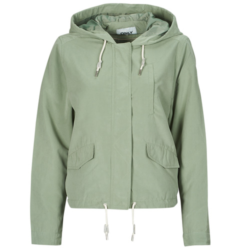 Textiel Dames Parka jassen Only ONLSKYLAR Groen