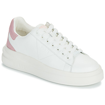 Schoenen Dames Lage sneakers Guess ELBINA Wit / Roze