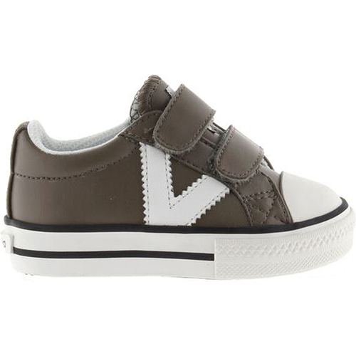 Schoenen Kinderen Lage sneakers Victoria BASKET SPORTS 1065162 CONTRAST STRIPS Bruin