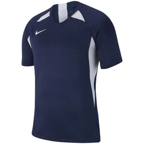 Textiel Jongens T-shirts & Polo’s Nike  Blauw