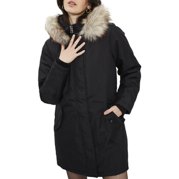 Textiel Dames Parka jassen Only  Zwart