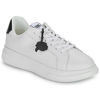 Schoenen Kinderen Lage sneakers Karl Lagerfeld KARL'S VARSITY KLUB Wit / Zwart