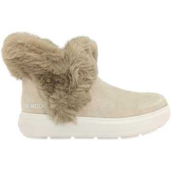 Schoenen Dames Laarzen Love Moschino  Beige