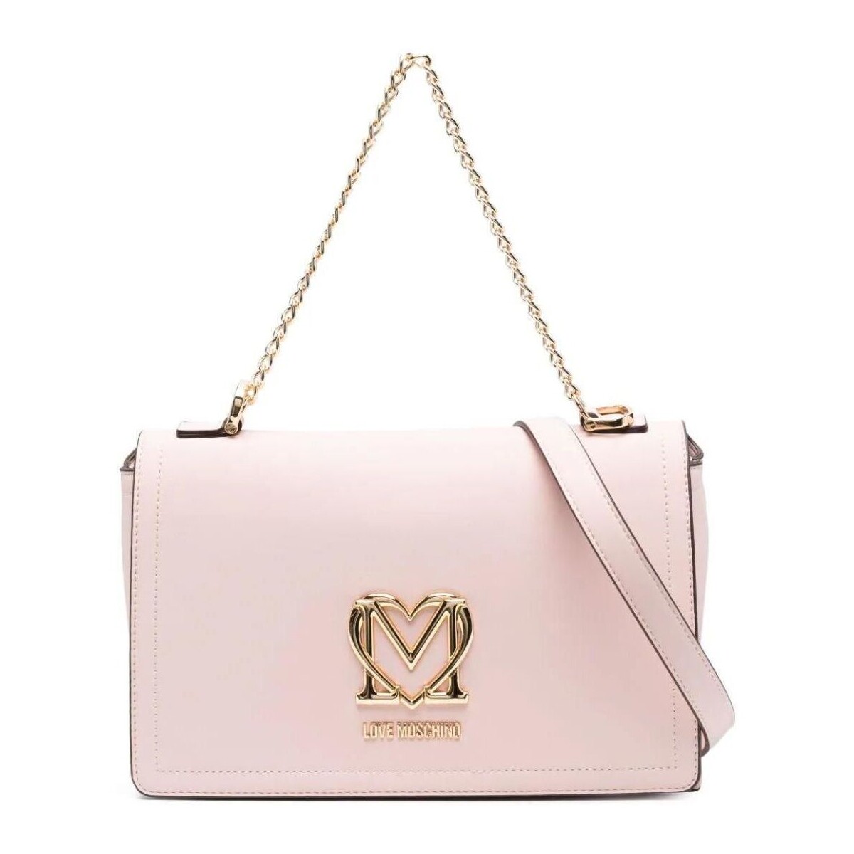 Tassen Dames Handtassen lang hengsel Love Moschino  Roze