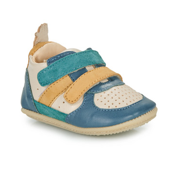 Schoenen Kinderen Lage sneakers Easy Peasy MY PRE BASBKET VELCRO Blauw