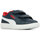 Schoenen Jongens Sneakers Puma Smash 3.0 L V Jr Ps Blauw