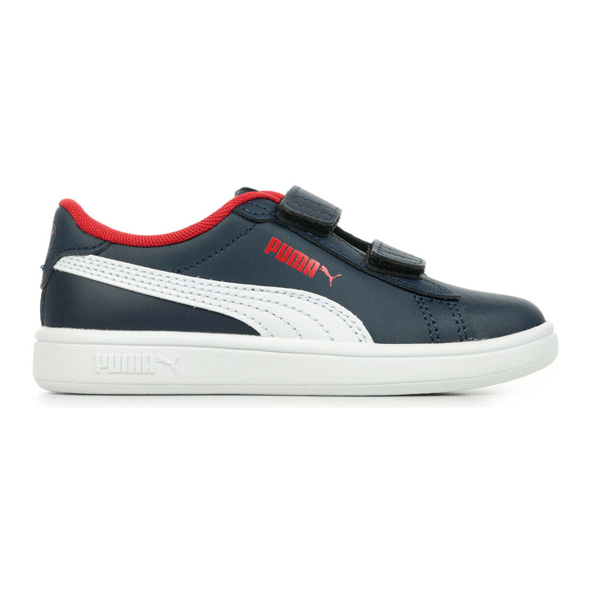 Schoenen Jongens Sneakers Puma Smash 3.0 L V Jr Ps Blauw