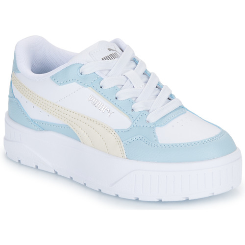 Schoenen Meisjes Lage sneakers Puma Karmen II IDOL PS Wit / Blauw / Beige