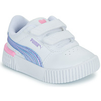 Schoenen Meisjes Lage sneakers Puma Carina 2.0 Bouncy Sky V Inf Wit / Violet