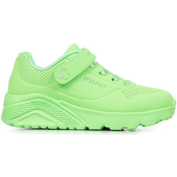 Schoenen Meisjes Sneakers Skechers Uno Lite Groen