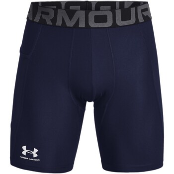 Textiel Heren Korte broeken / Bermuda's Under Armour HeatGear Compressie Shorts Blauw