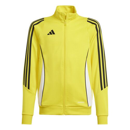 Textiel Kinderen Trainings jassen adidas Performance IR9507 Geel / Wit