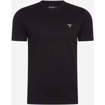 Textiel Heren T-shirts & Polo’s Barbour Essential sports tee Zwart